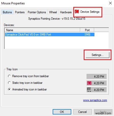 Windows11/10でタッチパッド設定をデフォルトにリセットする方法 