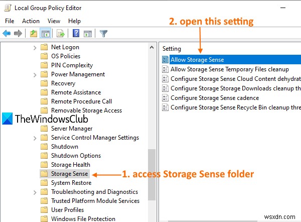 Windows11/10でStorageSenseを無効にする方法 