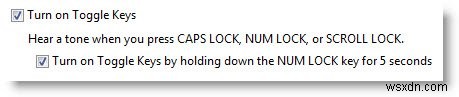 Windows 11/10で、Caps Lock、Num Lock、またはScrollLockの警告を有効にする 
