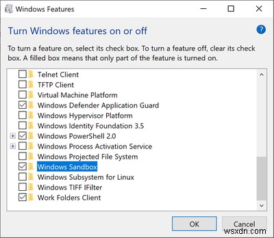 Windows11/10でWindowsサンドボックスを有効にする方法 