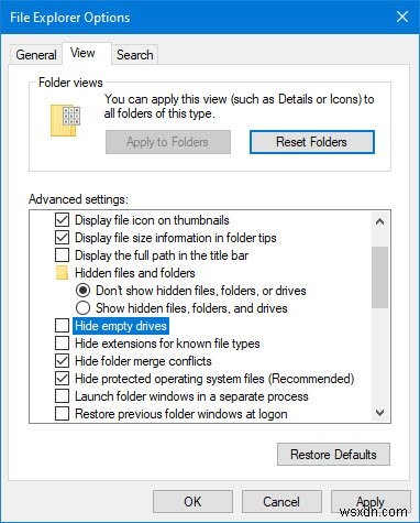 Windows11/10のこのPCフォルダにあるすべてのドライブを表示する方法 
