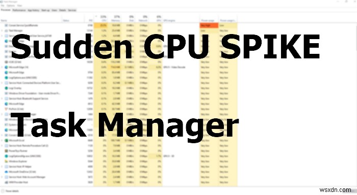 タスクマネージャーを起動すると、CPU使用率が100％に急上昇するのはなぜですか？ 