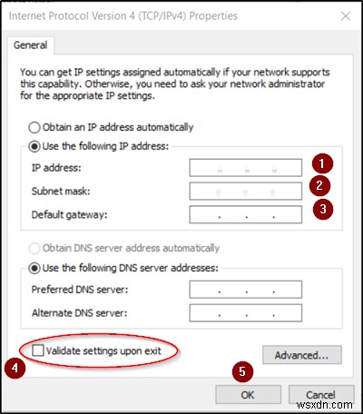 Windows11/10で静的IPアドレスを設定する方法 