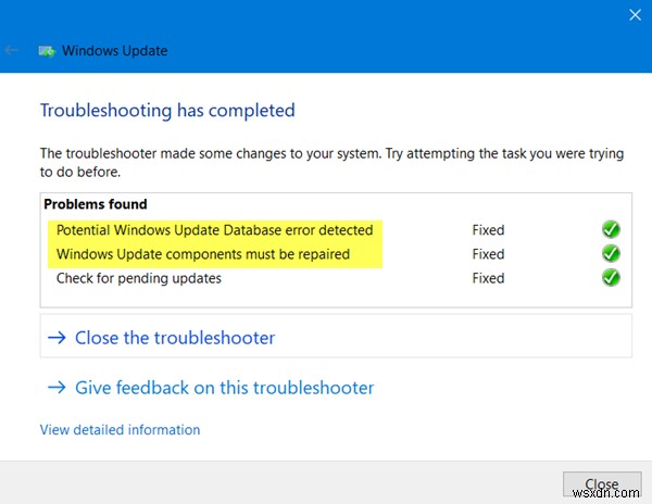 Windows Updateは、エラー0x8007001f –0x20006で失敗し続けます 