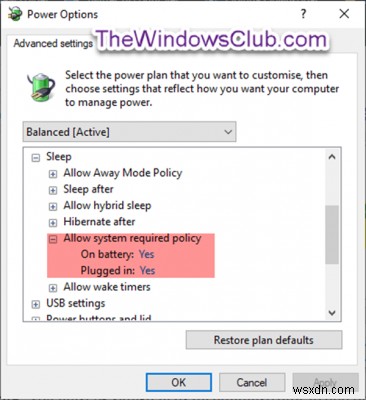 Windows11/10で隠し電源オプションを構成する方法 