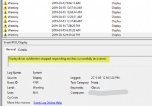 「ディスプレイドライバー nvlddmkm が応答を停止し、正常に回復しました」エラーの対処法【Windows 11/10】