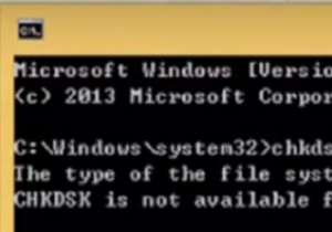 ファイルシステムのタイプはRAWです。RAWドライブではCHKDSKを使用できません。 