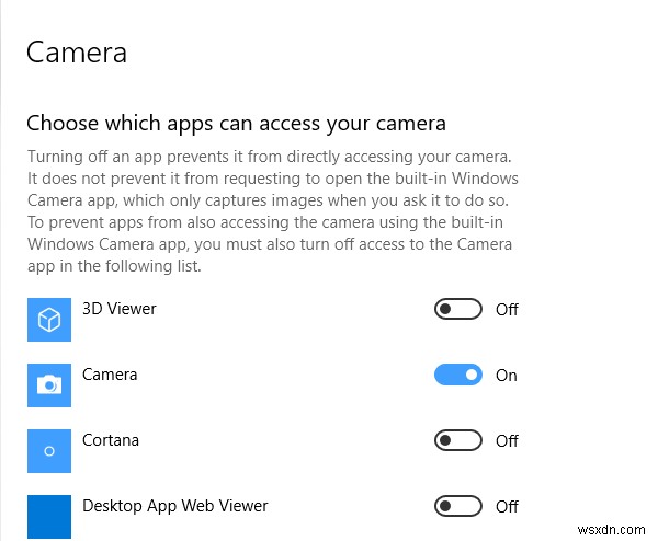 ラップトップカメラまたはWebカメラがWindows11/10で機能しない 