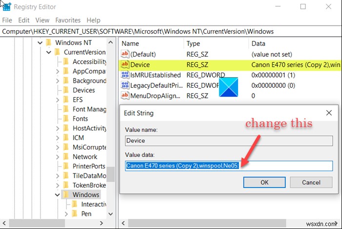 Windows10でプリンターの移動ユーザープロファイルを変更する方法 
