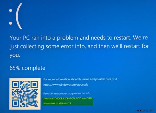 Windows11/10でのACPI.sysエラーを修正 