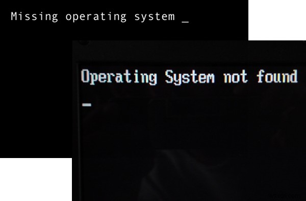Windows11/10で欠落しているオペレーティングシステムが見つからないというエラーを修正 