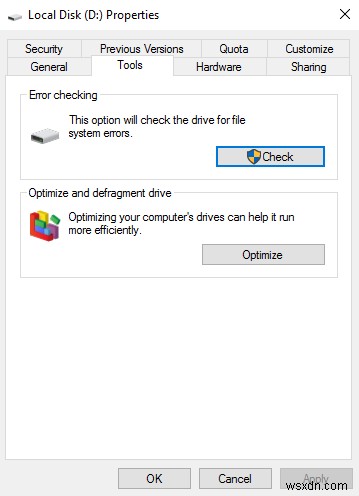 Windowsがハードディスクの問題を検出しました 