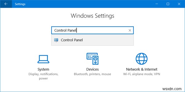 Windows11/10でコントロールパネルを開く方法 