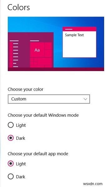 Windows10でタスクバーの色を変更できない 