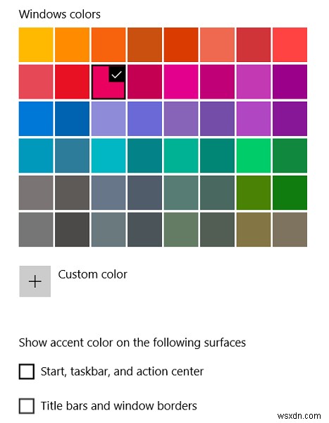 Windows10でタスクバーの色を変更できない 