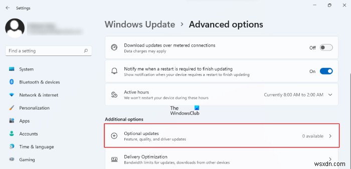 Windows11/10でグラフィックスドライバーを更新する方法 