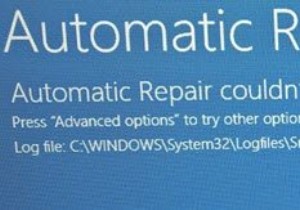 【解決済み】自動スタートアップ修復がPCを修復できませんでした – Windows 11/10の対処法
