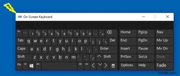 Windows11/10でタッチおよびオンスクリーンキーボードのサイズを変更する方法 