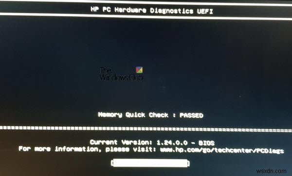 Windows11/10でのHPPCハードウェア診断UEFIの使用 