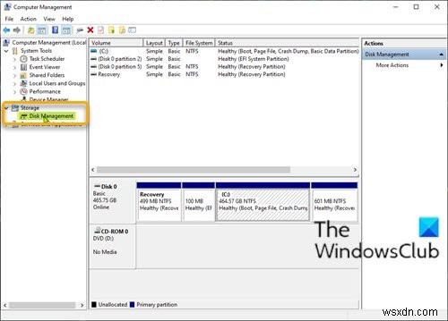 Windows11/10でディスクの管理を開く9つの方法 