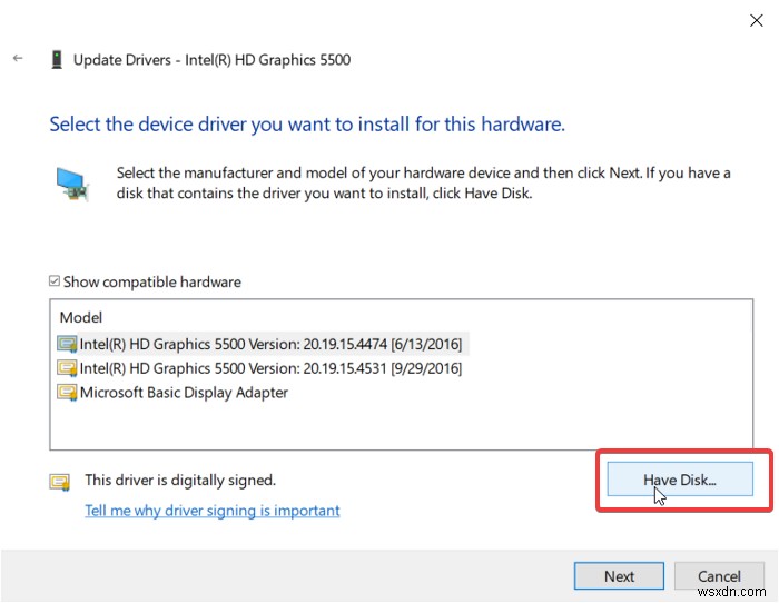 修正インストールされているドライバーは、Windows10でこのコンピューターエラーに対して検証されていません 