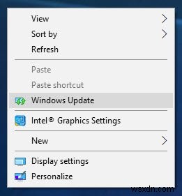 Windows11/10のコンテキストメニューにWindowsUpdateを追加する方法 