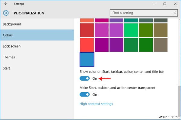 Windows11/10でカラーウィンドウのタイトルバーを取得する方法 