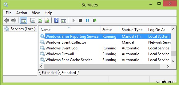 Windowsエラー報告サービスへのアップロードの問題を修正 