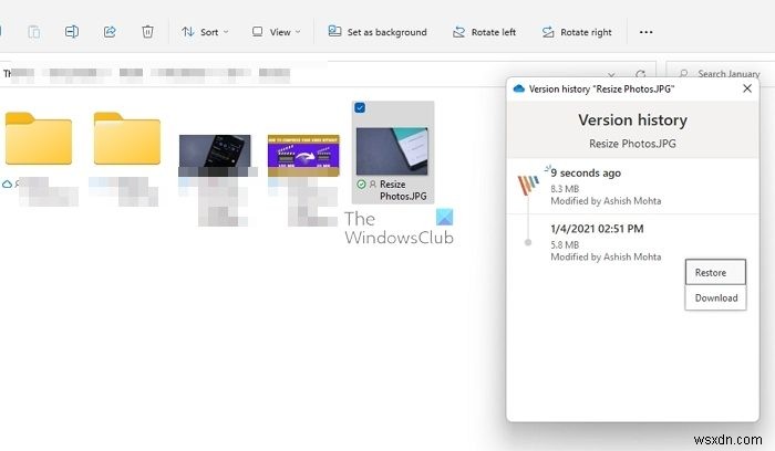 Windows11/10で削除されたOneDriveファイルを回復する方法 