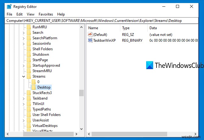 Windows10でタスクバーツールバーをバックアップおよび復元する方法 