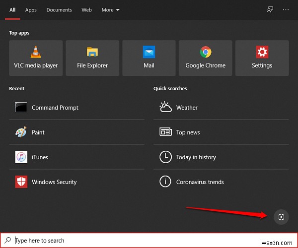 Windows10で新しい「スクリーンショットで検索」機能を使用する方法 