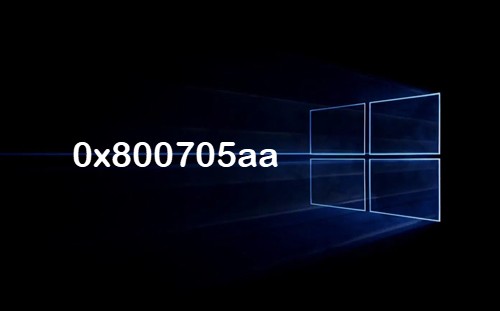 Windows11/10でエラー0x800705AAを修正する方法 