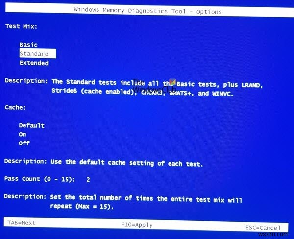 Windows11/10でWindowsメモリ診断ツールを実行する方法 
