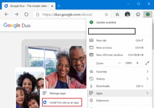 Windows11/10にGoogleDuoをインストールする方法 