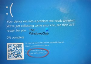 WindowsコンピュータのBADSYSTEMCONFIGINFOエラーを修正しました 