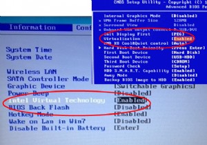 Windows11/10でハードウェア仮想化を有効または無効にする方法 