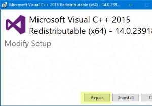 api-ms-win-crt-runtime-l1-1-0.dll / api-ms-win-crt-heap-l1-1-0.dll が見つからないエラーの対処法