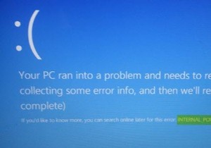Windows11/10のINTERNAL_POWER_ERRORブルースクリーンを修正 