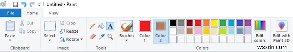Windows11/10のMicrosoftペイントでテキストを追加してフォントの色を変更する方法 