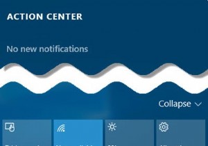 Windows10で通知とアクションセンターを無効にする方法 