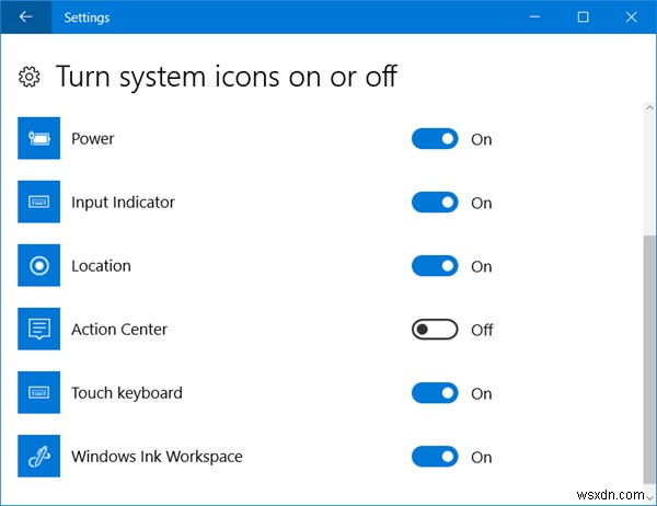 Windows10で通知とアクションセンターを無効にする方法 