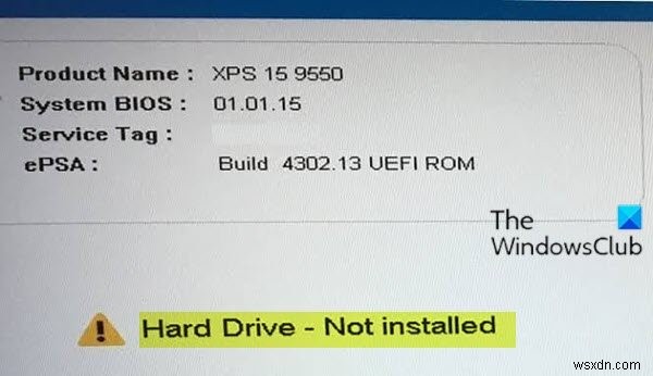 Windows11/10でハードドライブがインストールされていない問題を修正 