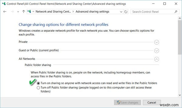Windows11/10のユーザーアカウント間でファイルを共有または転送する 