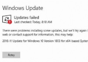 Windows10でのWindowsUpdateエラー0x80246010を修正します 