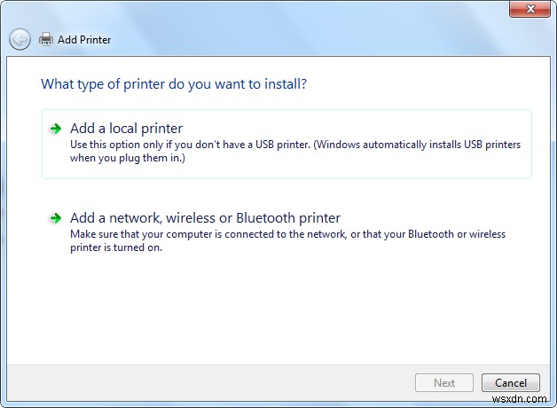 Windows11/10でネットワークプリンターを共有および追加する方法 