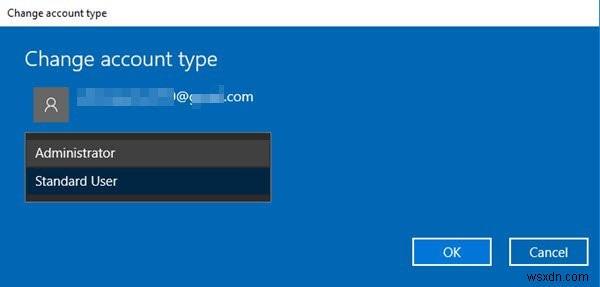 このPCに他の誰かを追加するリンクはWindows11/10ではグレー表示されます 