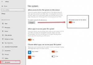 Windows 10でダウンロードフォルダーへのアクセスを許可・拒否する方法