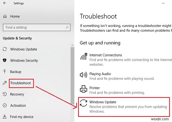 WindowsUpdateエラー0x8007043cを修正する方法 