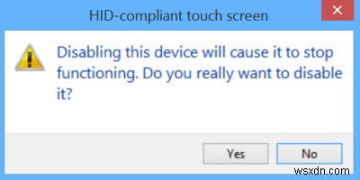 Windows11/10でタッチスクリーンを無効にする方法 
