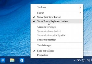 タッチキーボードがWindows11/10で機能しない 